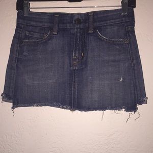 Citizens of humanity mini jean skirt Sz: 24